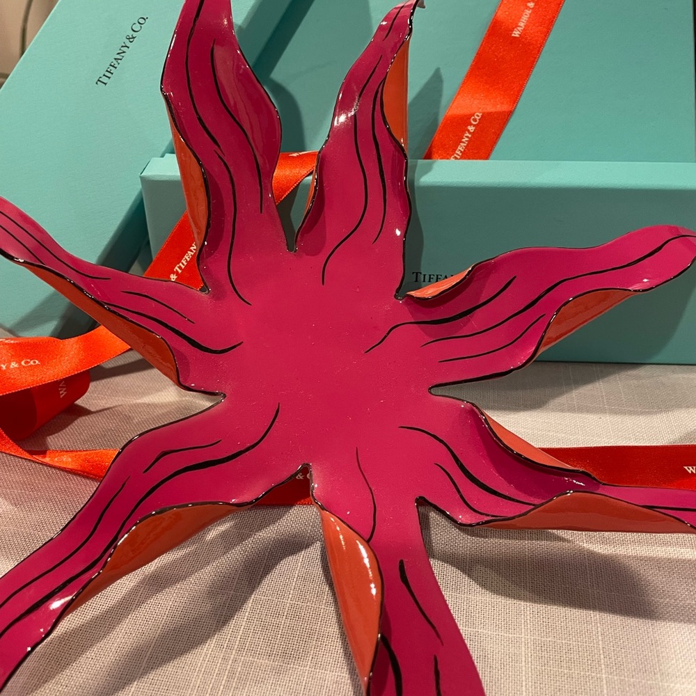 Large flower design by. Andy Warhol